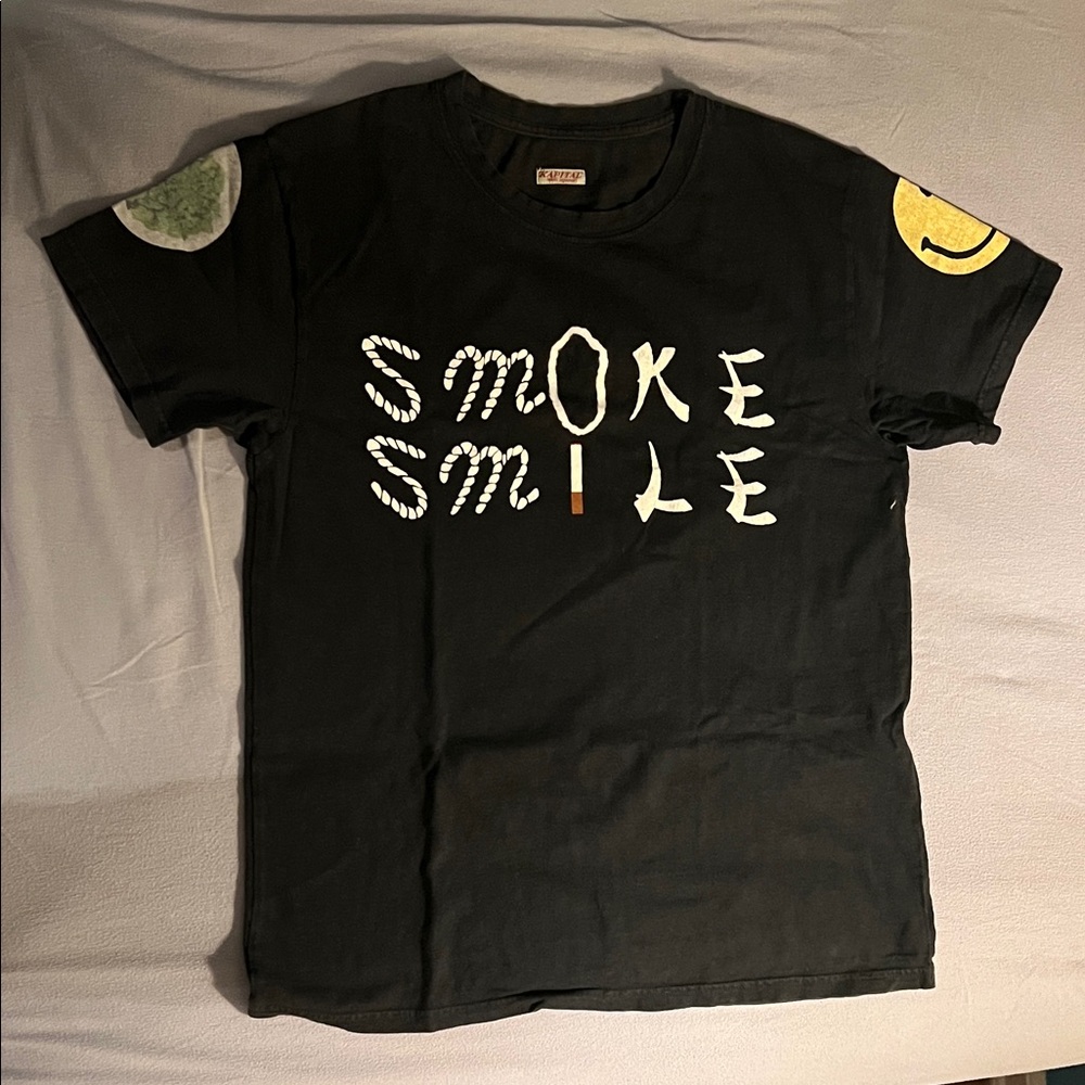 Kapital Smoke Smile T-Shirt - S/M